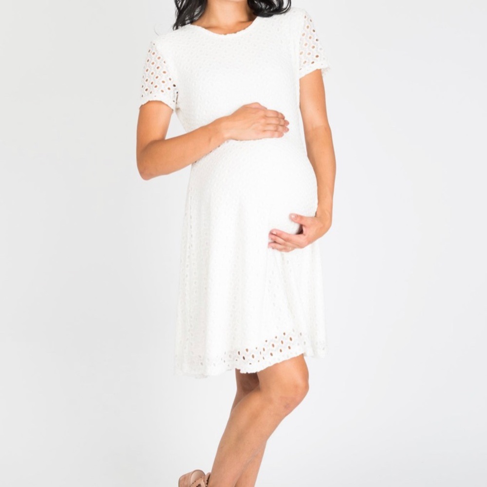 “Georgia” White Lace Dress